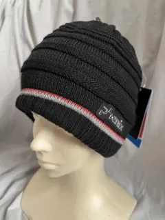 新品　Phenix（フェニックス）ニット帽　ビーニー 帽　フリー　ブラック