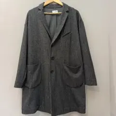 【美品！！】ヘリンボーン織ツイード　ラグランコート【Lovat Mill】 美品！！】ヘリンボーン織ツイード ラグランコート【Lovat Mill