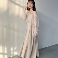 ✨美品✨hinari オケージョン　チュール　オフショルダー　トップスのみ