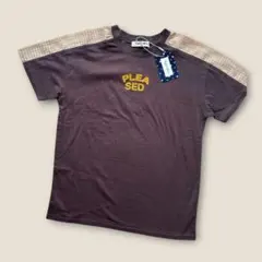 新品　FORTYONE PLEASED 刺繍 Tシャツ ブラウン　150センチのサムネイル