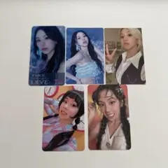 TWICE チェヨン　トレカ5枚セット