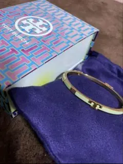 TORY BURCH ゴールド ミント バングル