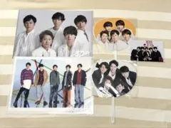 嵐 ARASHI Anniversary Tour 5x10 うちわ+ファイル - メルカリ