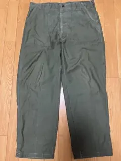 60s U.S.ARMY ミリタリー　ベイカーパンツ　コットン