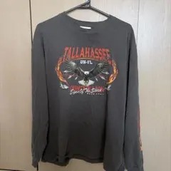 WEGO VINTAGE 長袖Tシャツ グレー Lサイズ