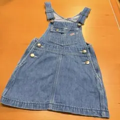 チャムス　CHUMS デニム　スカート　ジャンバースカート　100 S
