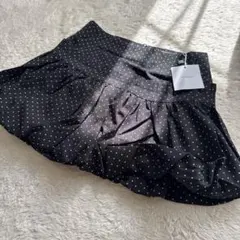 bymuni:r ドット柄バルーンスカート 新品未使用品