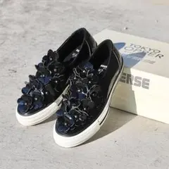 ☆新品タグ付き☆CONVERSE x TOKYO BOPPERフラワースリッポン