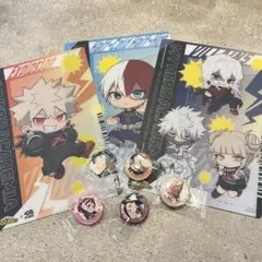 くら寿司 ヒロアカ マルチシート 缶バッジ