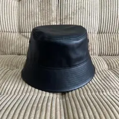 New Era フェイクレザー バケットハット