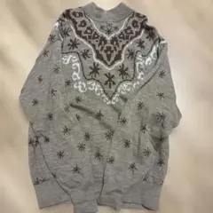 KENZO 雪の結晶柄 セーターのサムネイル