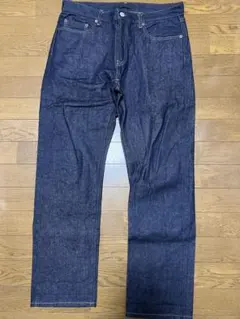 美品 UNIQLO レギュラーフィットジーンズ セルビッジ ユニクロ デニム