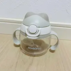 EDISON mamaあにま〜るマグ ストロー練習 ストローマグ