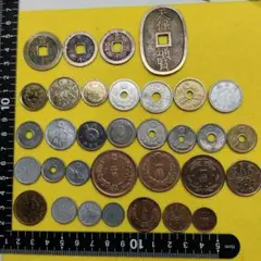 古銭 9枚セット まとめ売り アンティーク - メルカリ