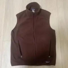 Patagonia Synchilla ベスト S ブラウン　ボルドー