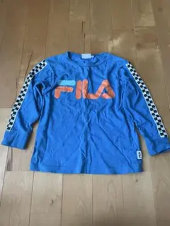 FILA×girls2×TEGTEG コラボ　ロンT 青　110