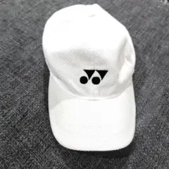 YONEX ヨネックス　キャップ　ホワイト　メッシュ