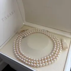 大幅値下げ！TASAKI 9.2〜9.5mmパールネックレス 43cm 現行品 | Mercari