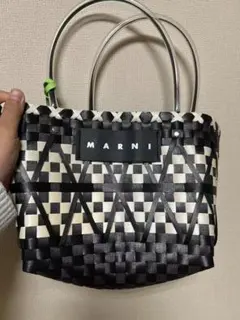 2026年最新】marni カゴバッグ ブラックの人気アイテム - メルカリ