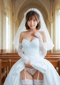 AI美女 A4ポスター　コスプレ　美人　美女　かわいい ランジェリー 376