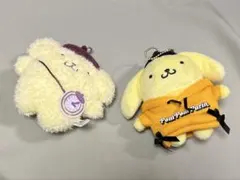 ポムポムプリン 当りくじ マスコット　時計ポシェットでおでかけ ぬいぐるみのサムネイル