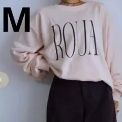 しまむら megumi スウェット ロゴ トレーナー ピンク Mサイズ