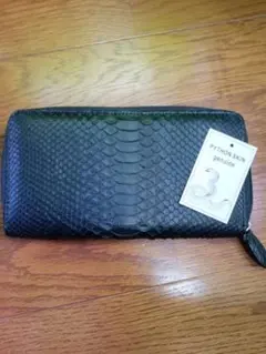 パイソン 本革 メンズ レディース 蛇革 財布 Ｎｏ．306