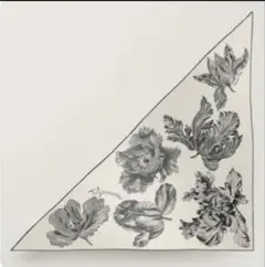 新品未使用 希少 エルメス カシシル トライアングルジェアン チューリップマニア 珠玉】HERMES トライアングル ジェアン《チューリップマニア