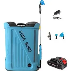 ジャンク品 自動噴霧器 20Lマキタ互換 18V対応 充電式 背負式 連続噴射