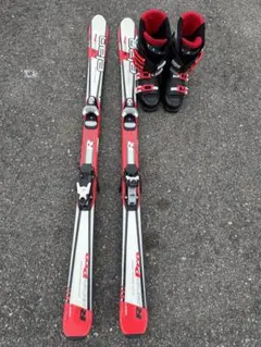 Elan Pro スキーセット 赤黒