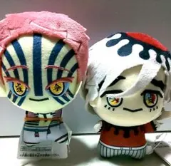 鬼滅の刃 ちびぐるみ vol.5 童磨 猗窩座 劇場版 無限城編 プライズ 2個