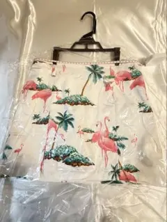 キャロウェイ　インナー付スカート　フラミンゴ柄 Mサイズ