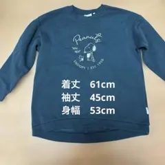 裏起毛トレーナー レディースL