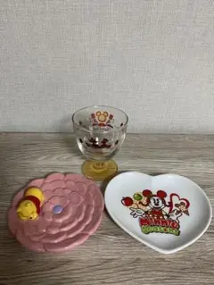 ディズニー　コップ、小皿セット♪