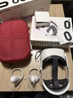 値下げメタクエスト2 128GBモデル ヘッドストラップ 本体ケース