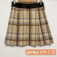 JAYRO レディース チェック柄 プリーツスカート Sサイズ