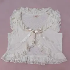 エミリーテンプルキュート♡レースフリルボレロ♡アイボリーのサムネイル