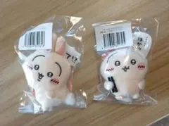 うさぎだらけくじ Ｅ賞 ぬいぐるみバッジ （ ほかッ… ）（ ハァ ！？ ）