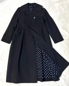 イタリア製　COMME des GARÇONS ブラックロングコート M 希少 2026年最新】COMME des GARCONS レディース ロングコートの人気