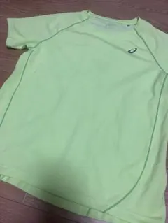 asics 半袖Tシャツ ライトグリーン　レディースLサイズ　【1】