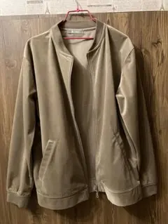 スエードブルゾン