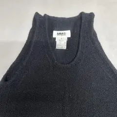 MM6 Maison Margiela ノースリーブ ニット ブラックのサムネイル