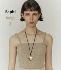 ☆Eaphi LEAF NECKLACE gold☆ネックレス☆箱・保存袋無し - メルカリ