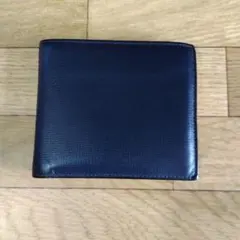 ラルコバレーノ　二つ折り財布　ネイビー/イエローのサムネイル