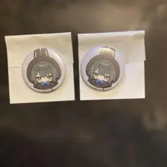 学マス gigo 購入特典 ミニ缶バッジ 月村手毬 2個セット