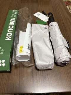 折りたたみ傘 男女兼用 晴雨兼用 色クラシックグレー　KONCIWA