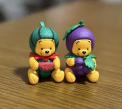 くまのプーさん カプセルトイ 東京ディズニーリゾート店限定 すいか ぶどう