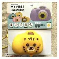 MY FIRST CAMERA キッズカメラ イエロー 本体　動作確認済み