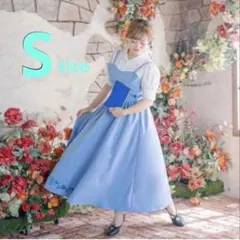 ベル　ビスチェ付きワンピース　しまむら　町ベル　L ディズニー　kaho 新品 ベル ビスチェ付きワンピース しまむら 町ベル L ディズニー kaho 新品