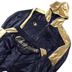 レア チャンピオン 魔裟斗モデル セットアップジャージ 上下セット 黒金 L